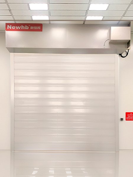 EN欧标钢质防火隔热4H卷帘门 钢质防火隔热卷帘门