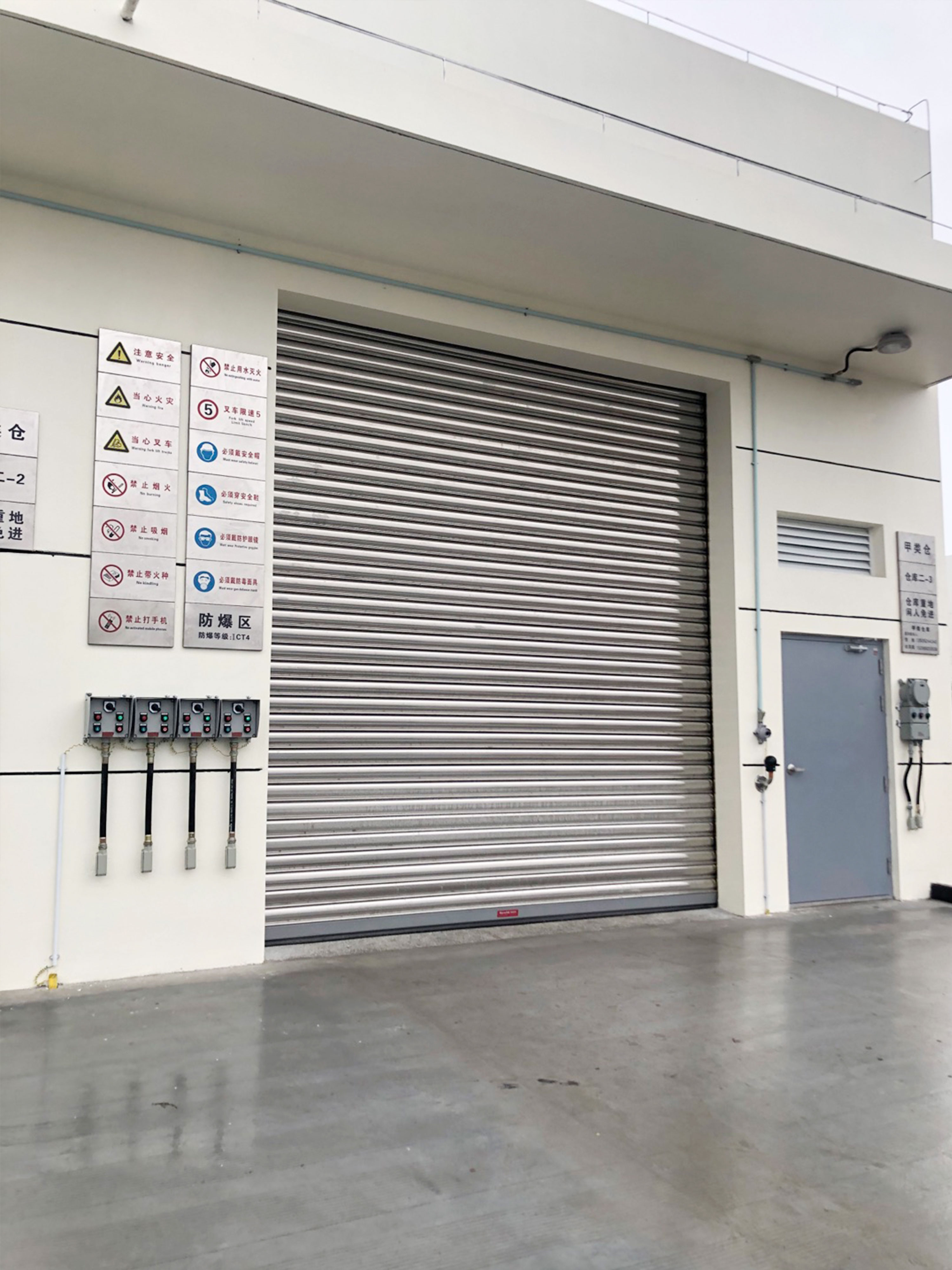 不锈钢防爆卷帘门 不锈钢防爆门