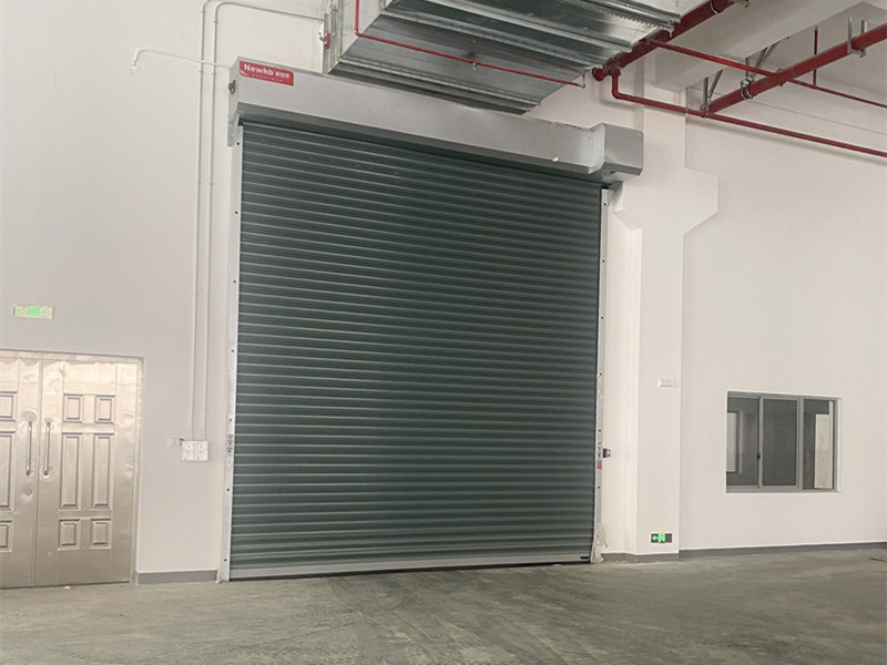 钢质卷帘门走进舒凡克斯智能家居(浙江)有限公司